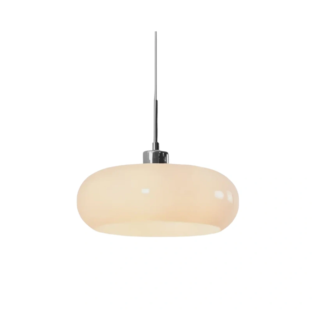 White pendant on white background