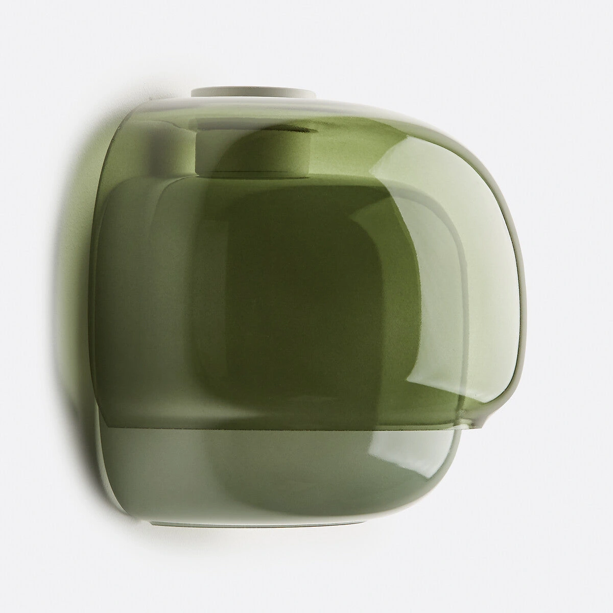 Green Sullivan wall sconce switched off