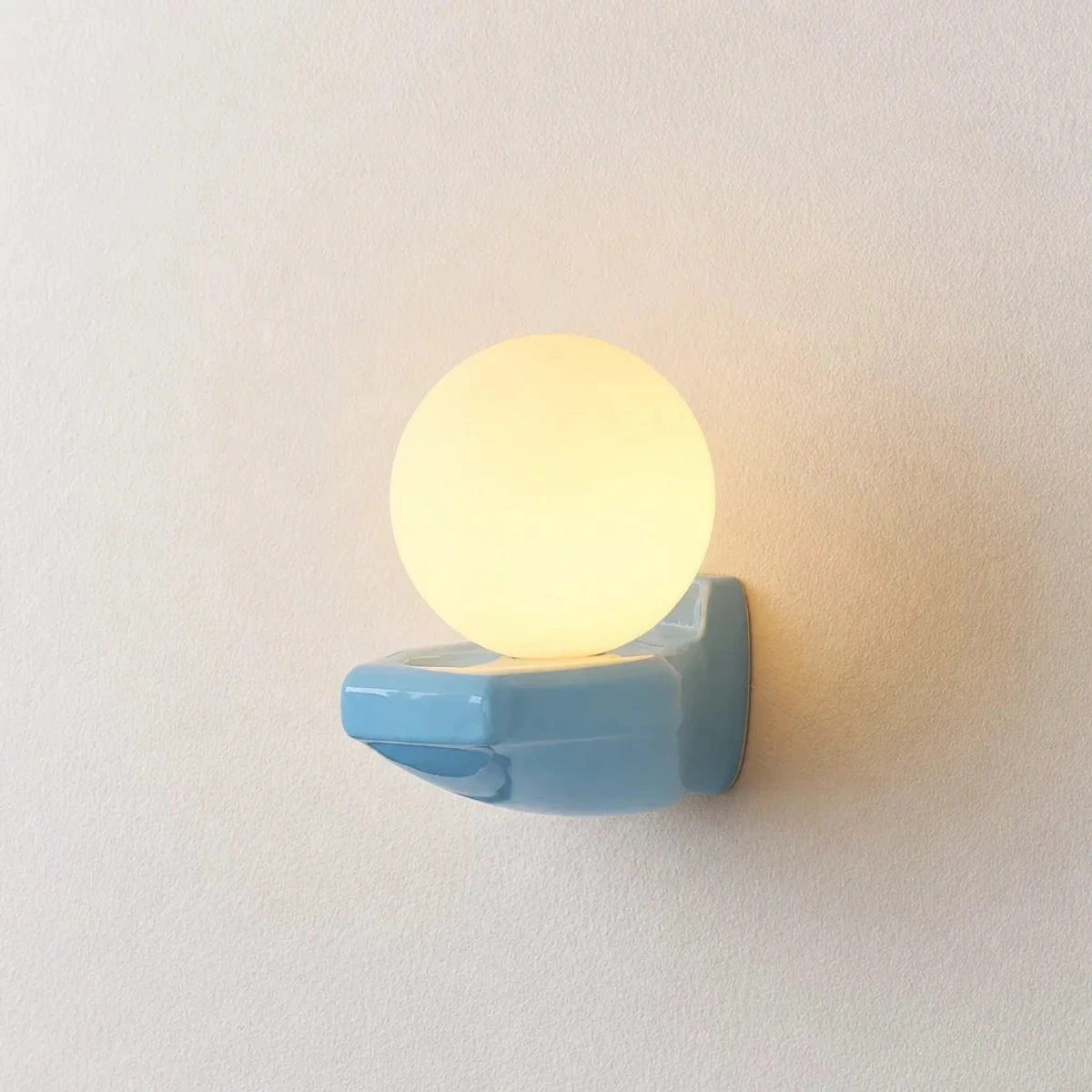 Model A blue wall lamp