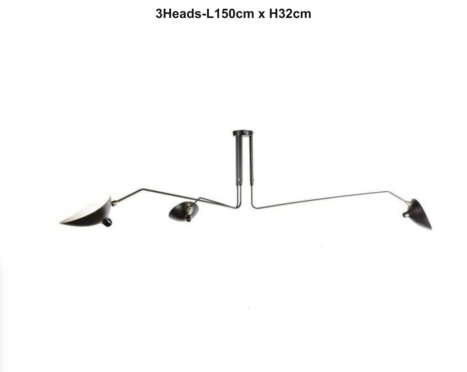 Ceiling light size chart 2