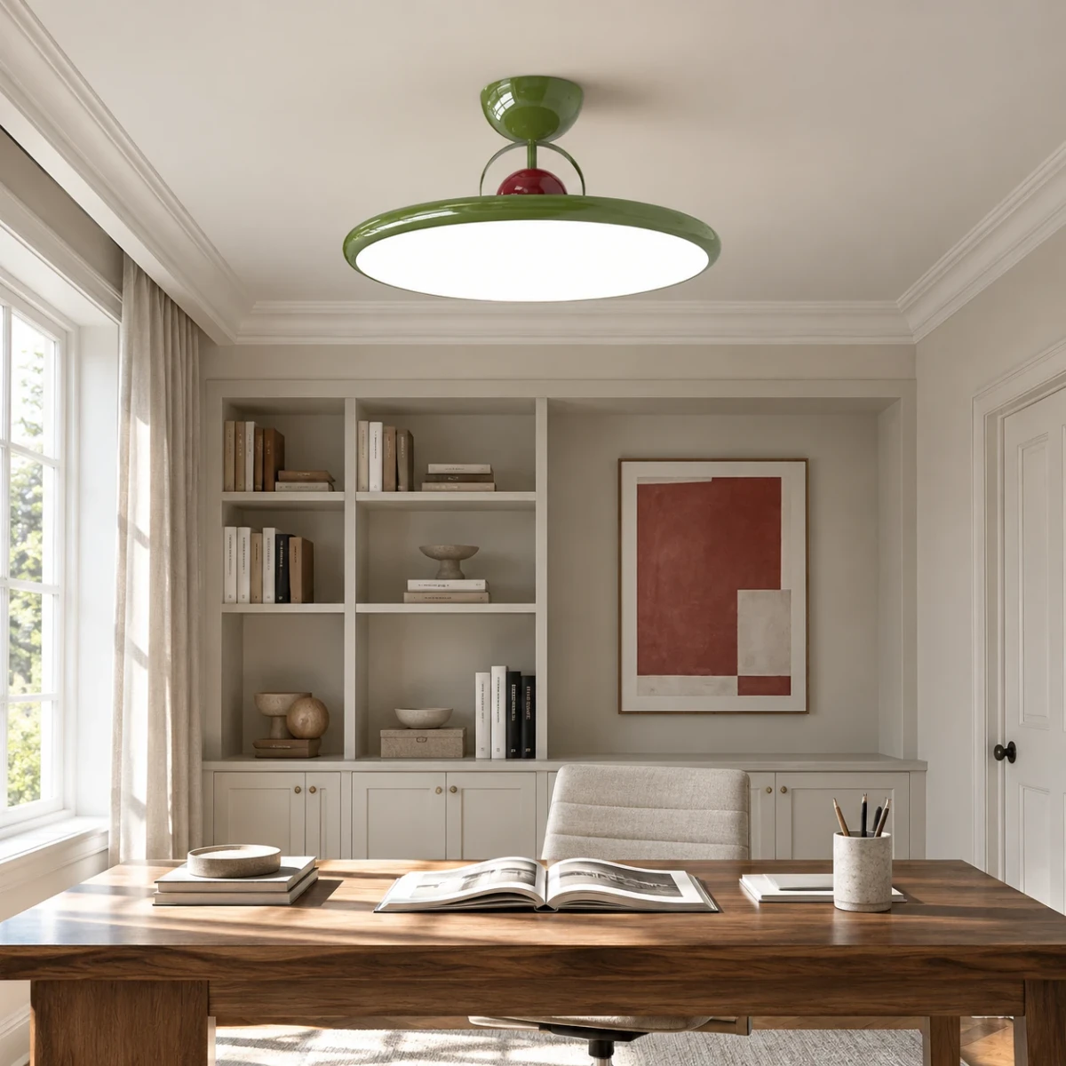 Letizia Modern Disc LED Ceiling Light image 6