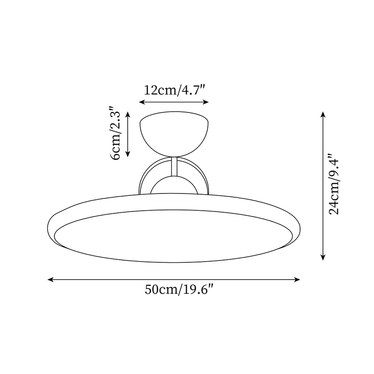 Letizia Modern Disc LED Ceiling Light image 13