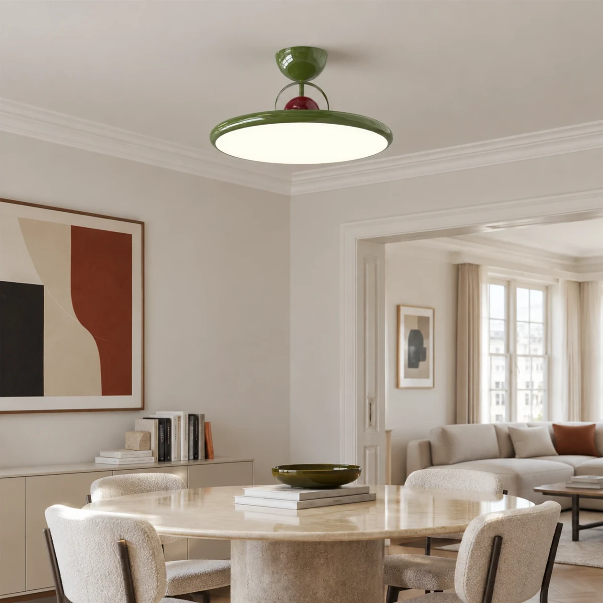 Letizia Modern Disc LED Ceiling Light image 9