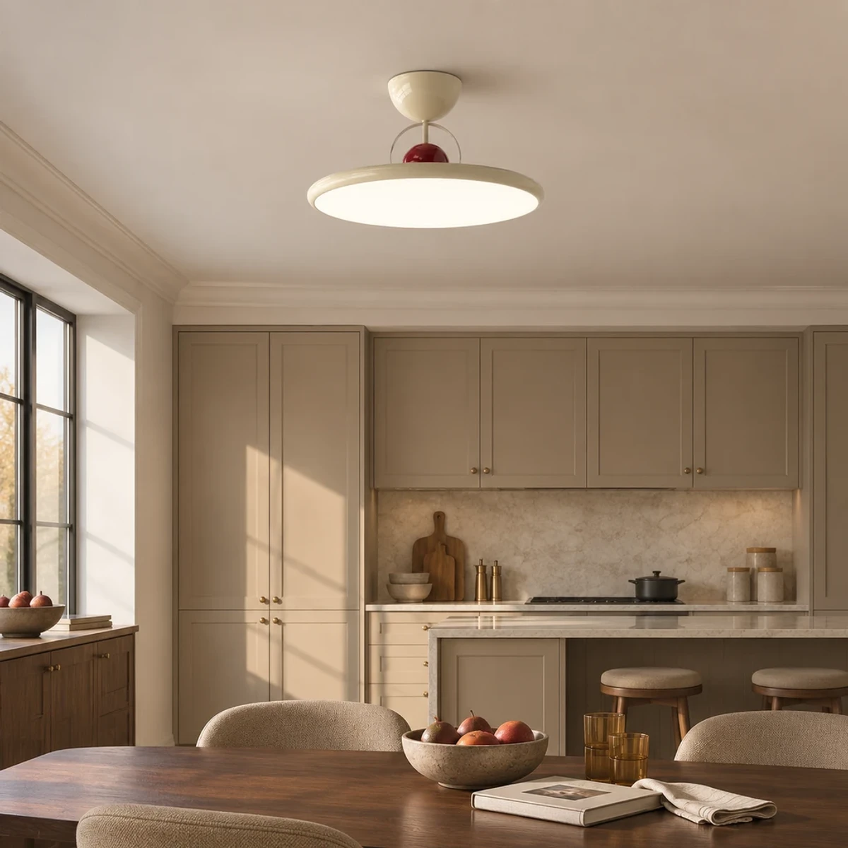Letizia Modern Disc LED Ceiling Light image 5