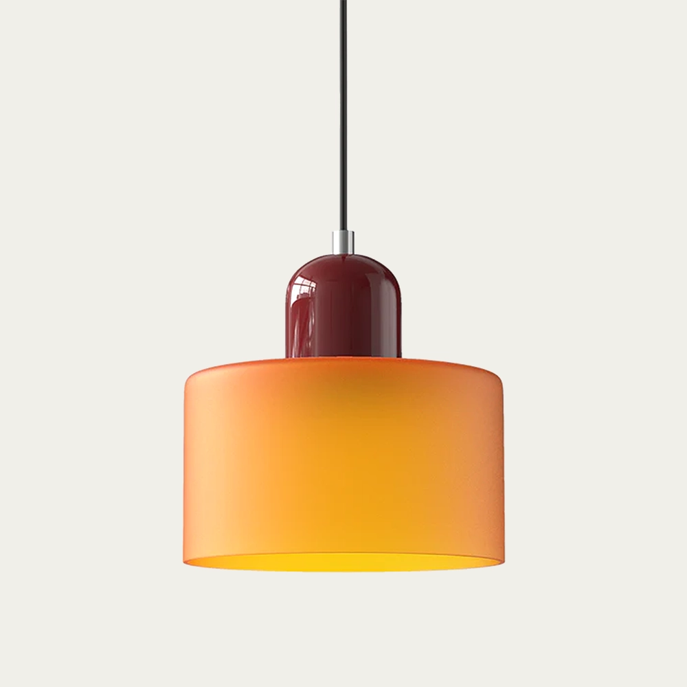 Orange shade Ivar pendant