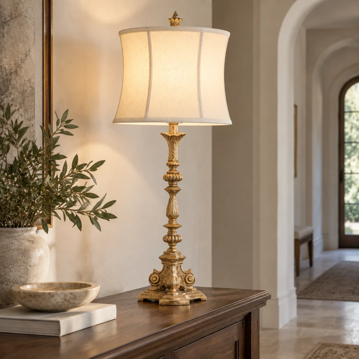 Ivory Shade table lamp gallery image
