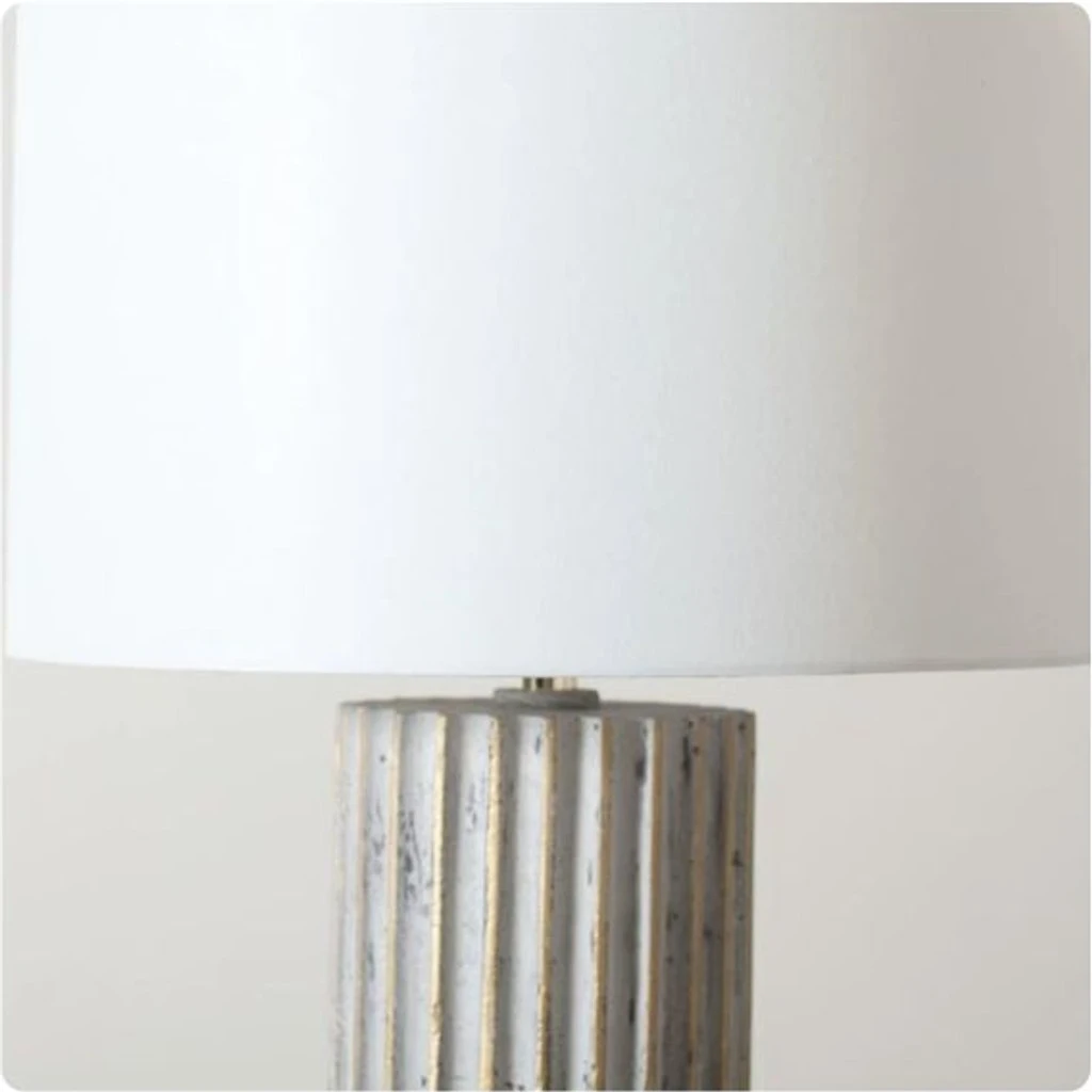 Linea table lamp on the source white background