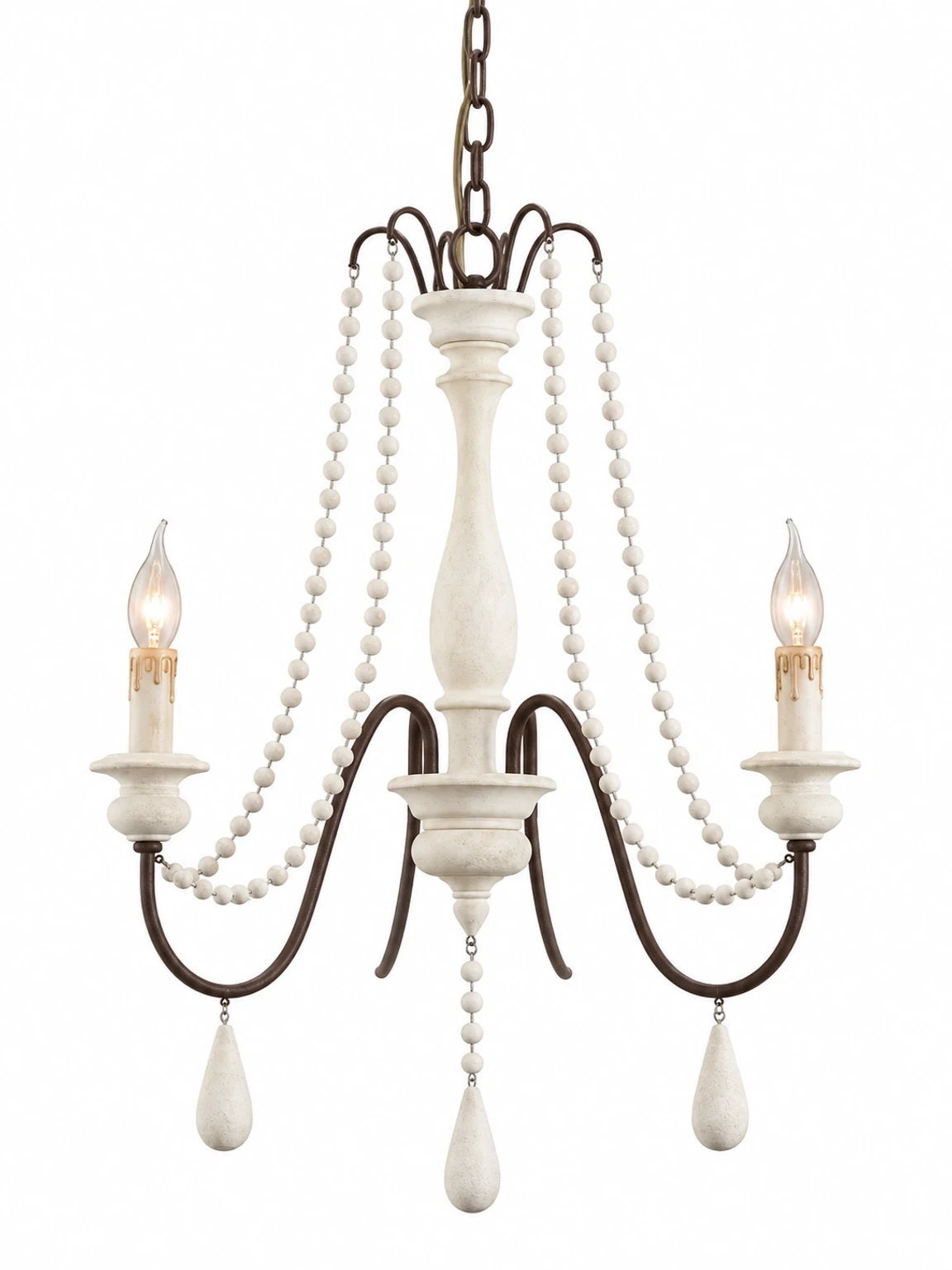 SKU · Vintage White 3-Light