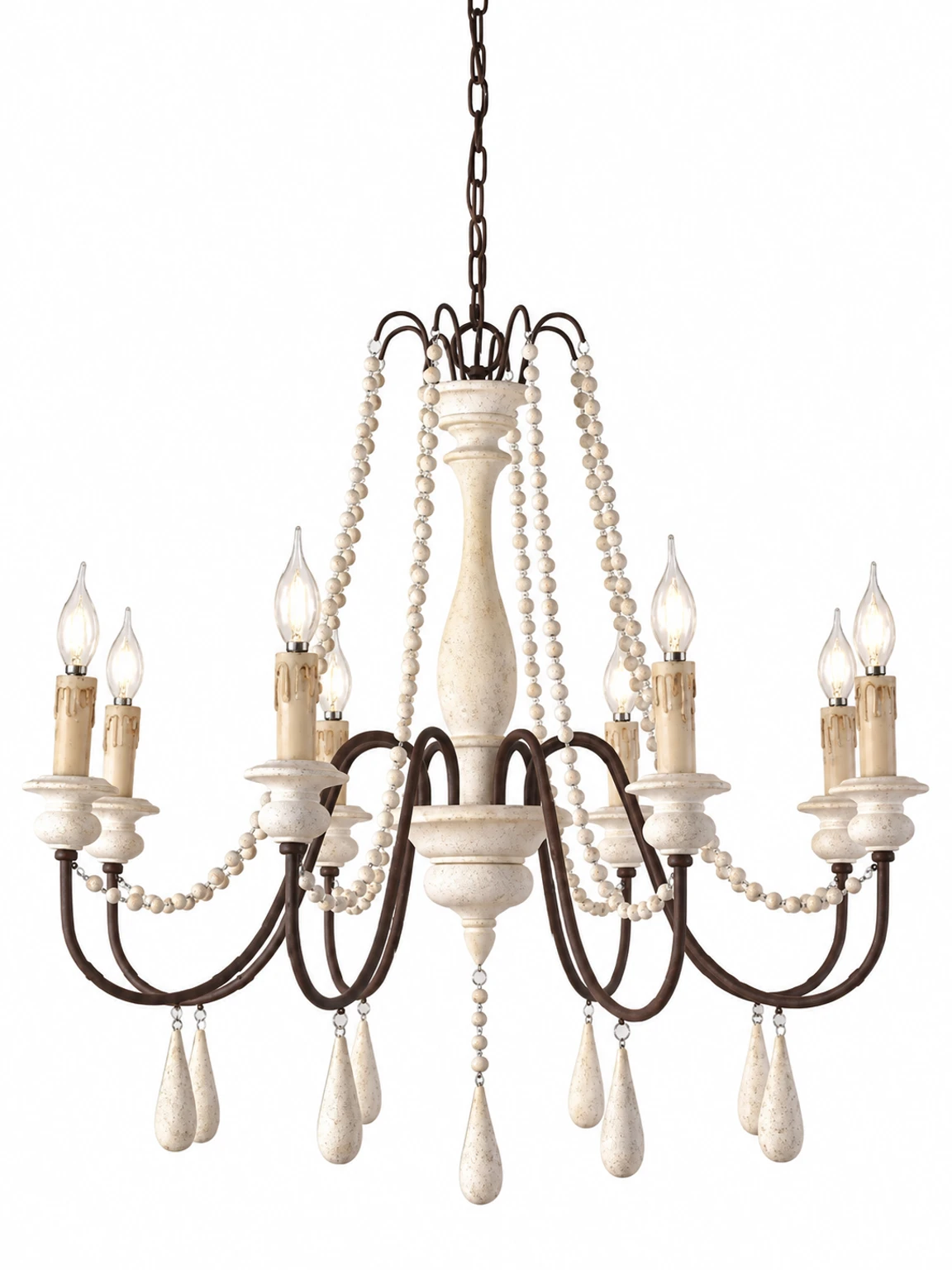 SKU · Vintage White 8-Light