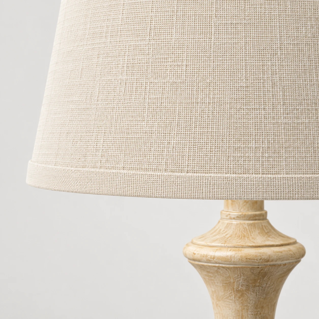detail fabric shade