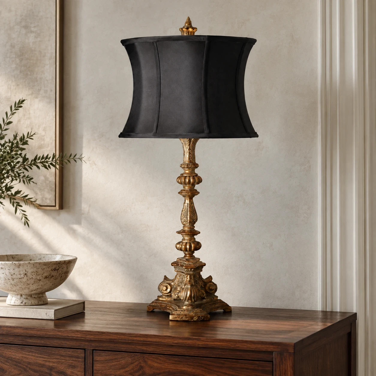 Black Shade table lamp gallery image