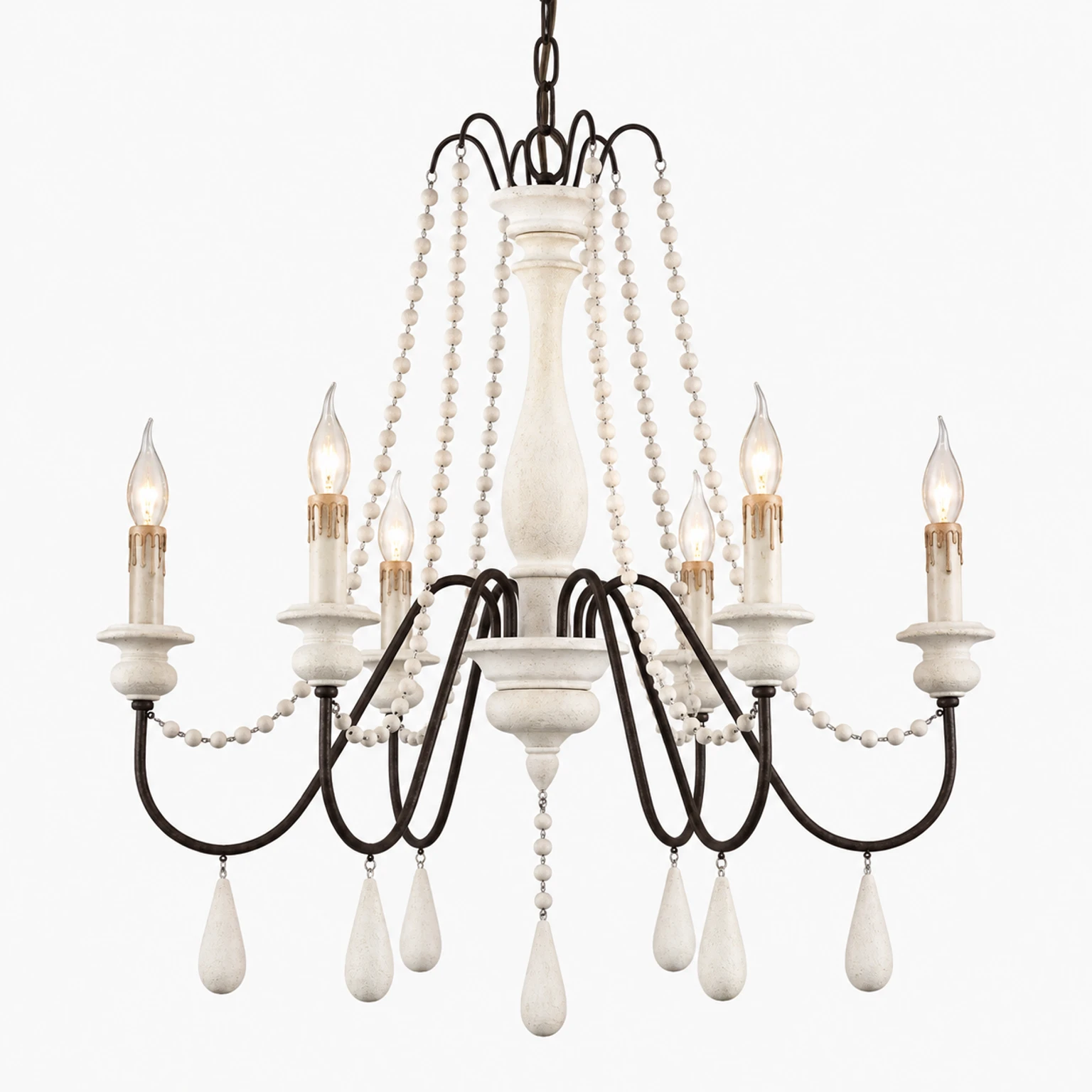 SKU · Vintage White 6-Light