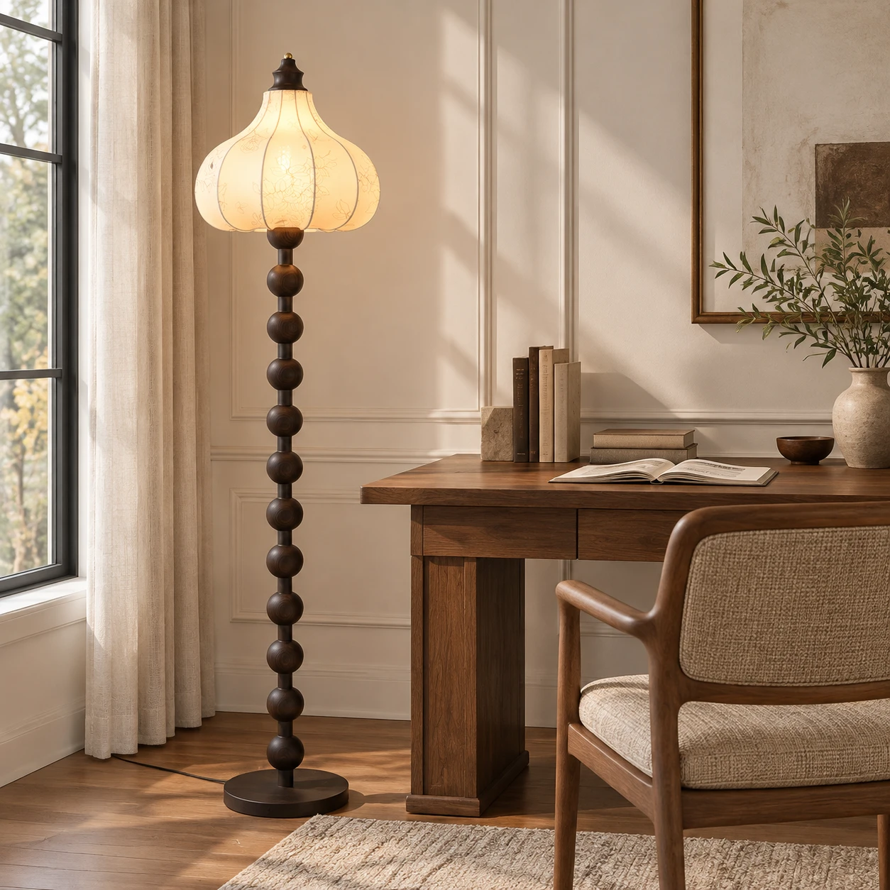Rowan pendant in study