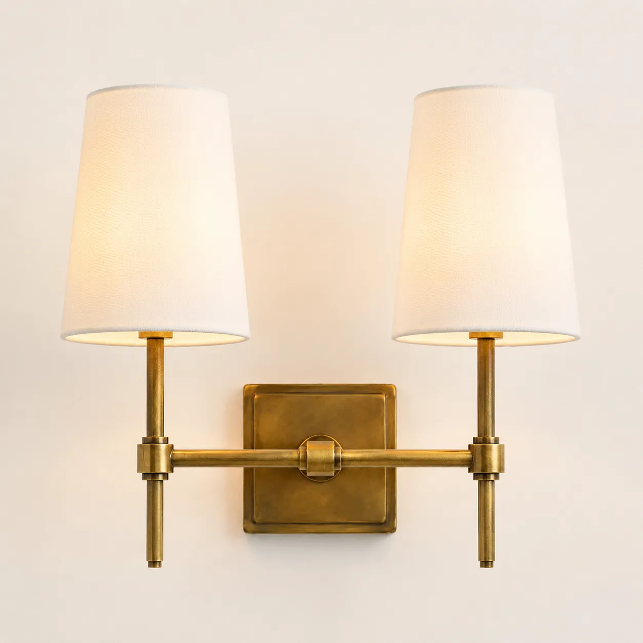 sku 2 heads 12 30 5 cm tumbled brass on