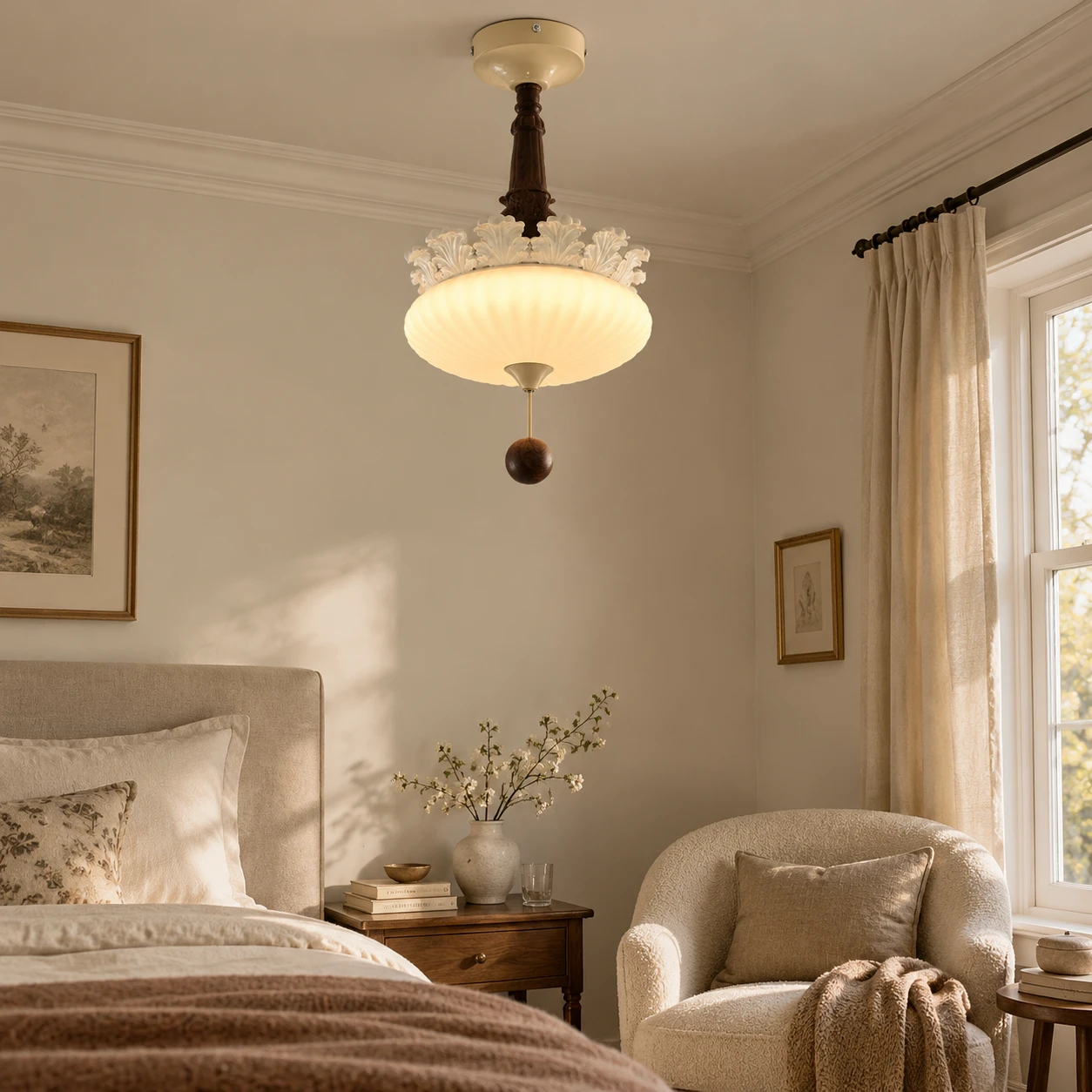 Ayla pendant in bedroom