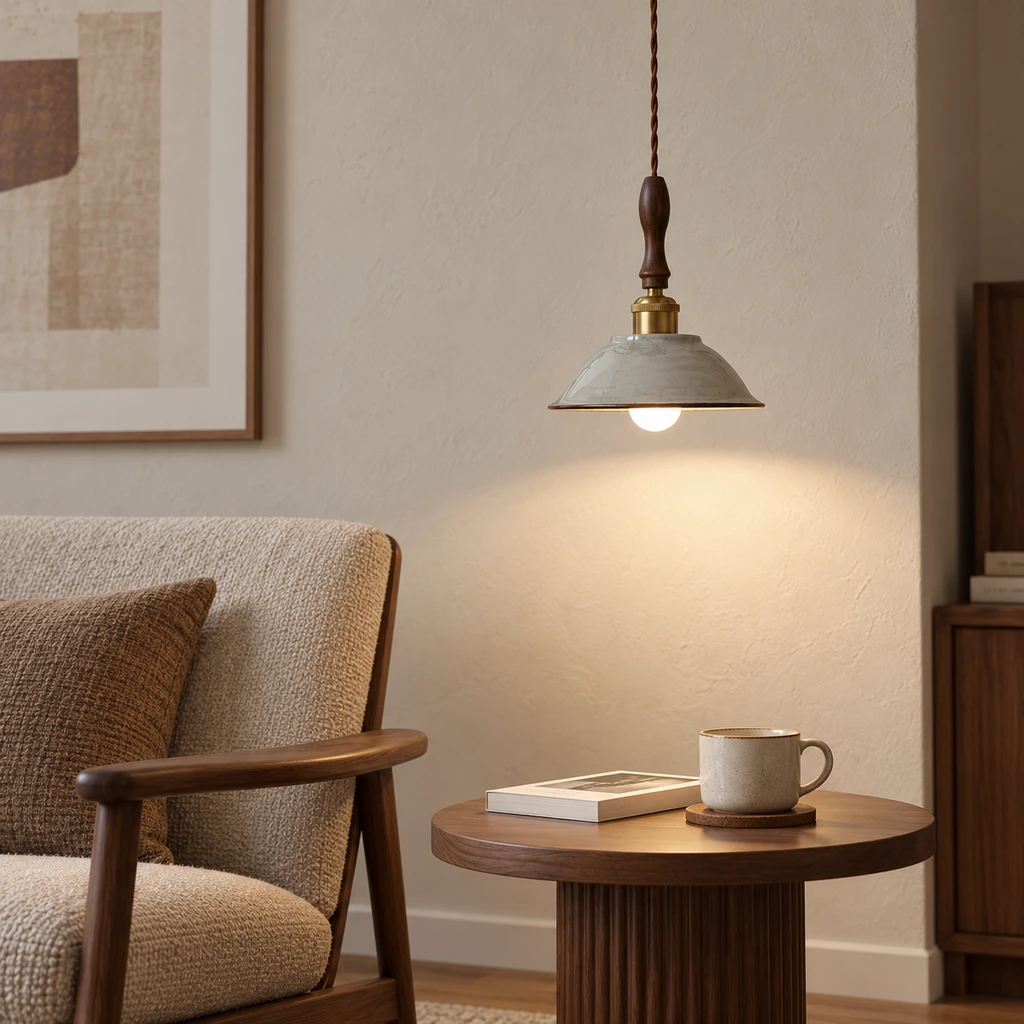 Living room side table placement