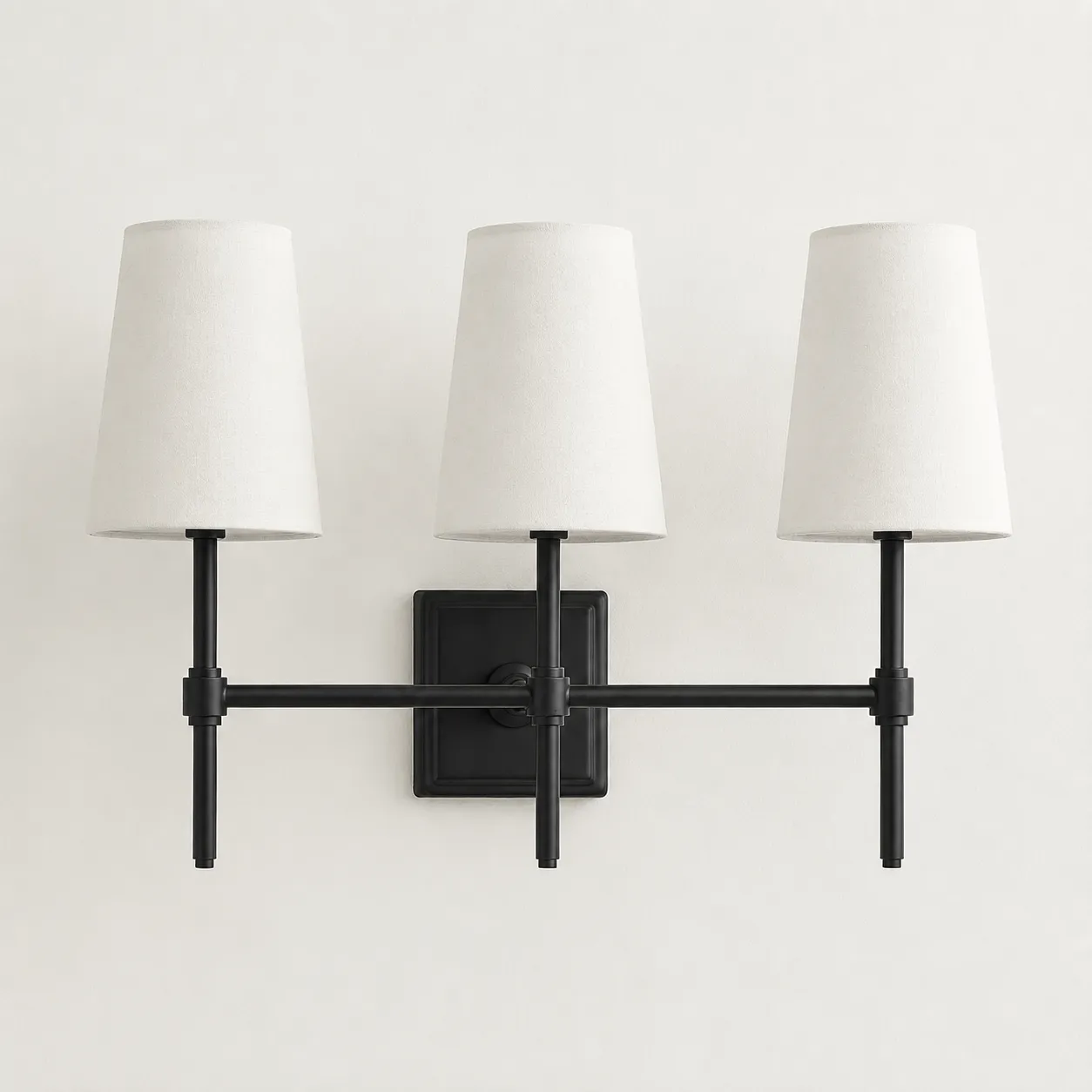 sku 3 heads 16 40 6 cm matte black off