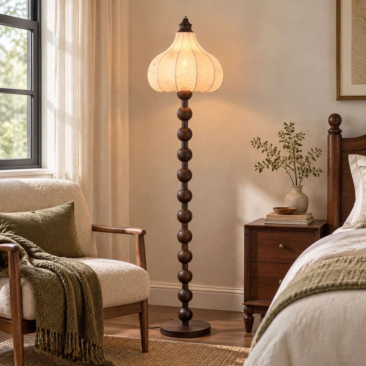 Rowan pendant in bedroom