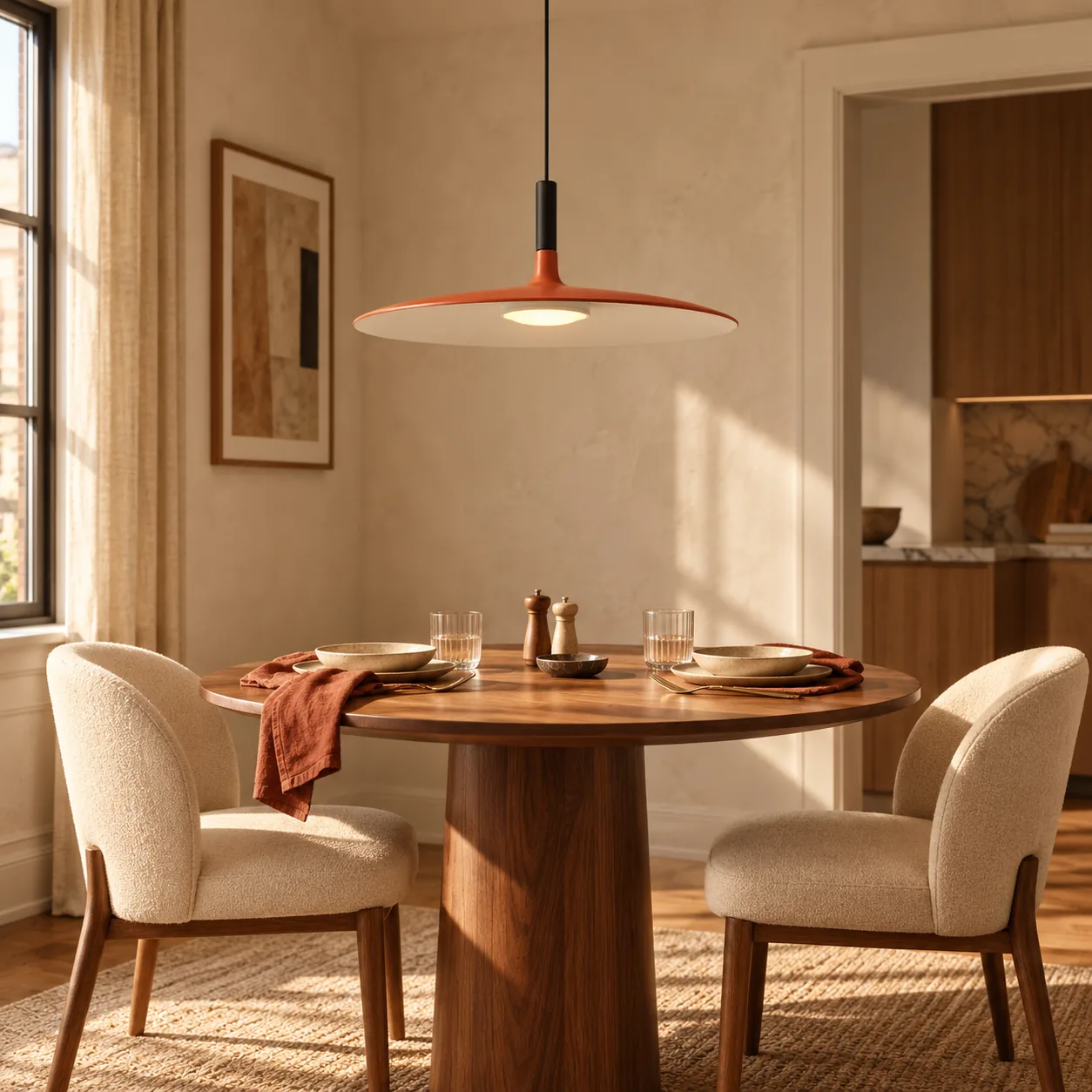 Orange dining
