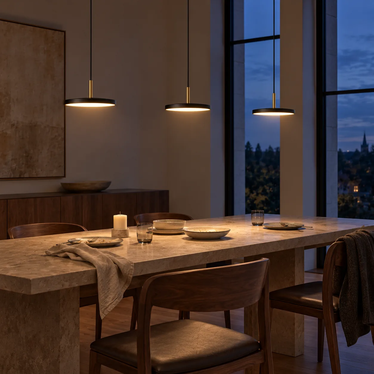 scene black 3 dining