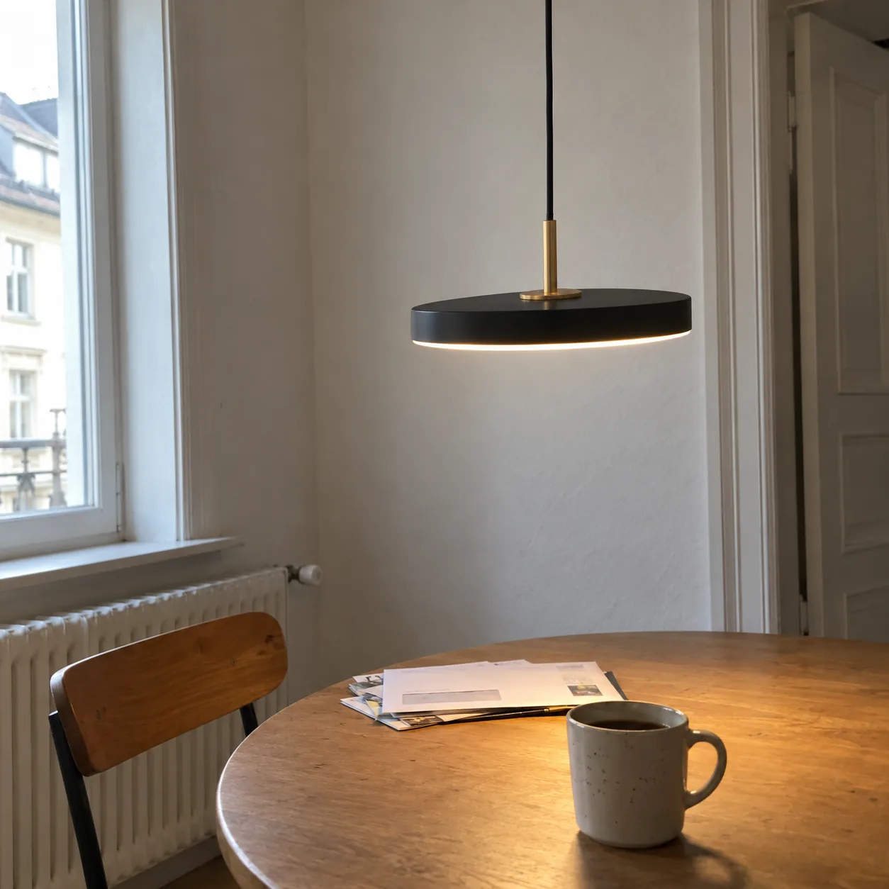 Buyer photo, black pendant