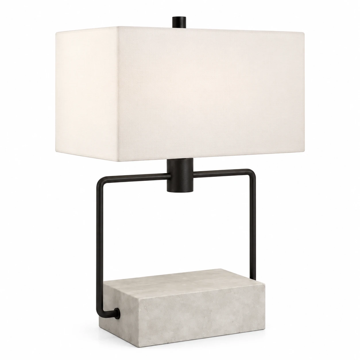 Sophie European Carved Wood Table Lamp on white background