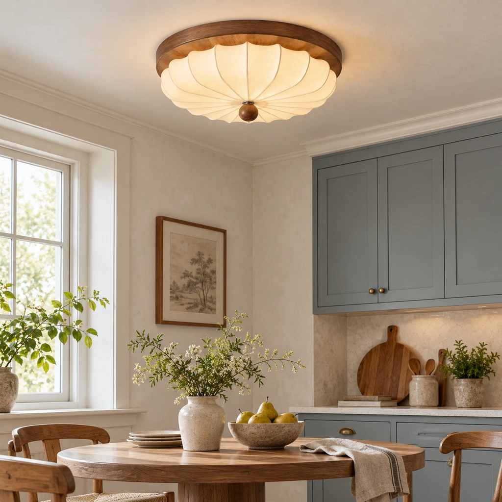 Medium kitchen scene
