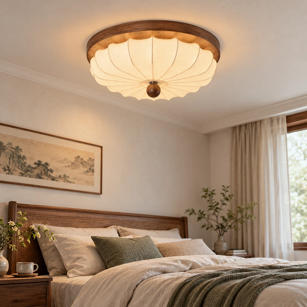 Night bedroom scene