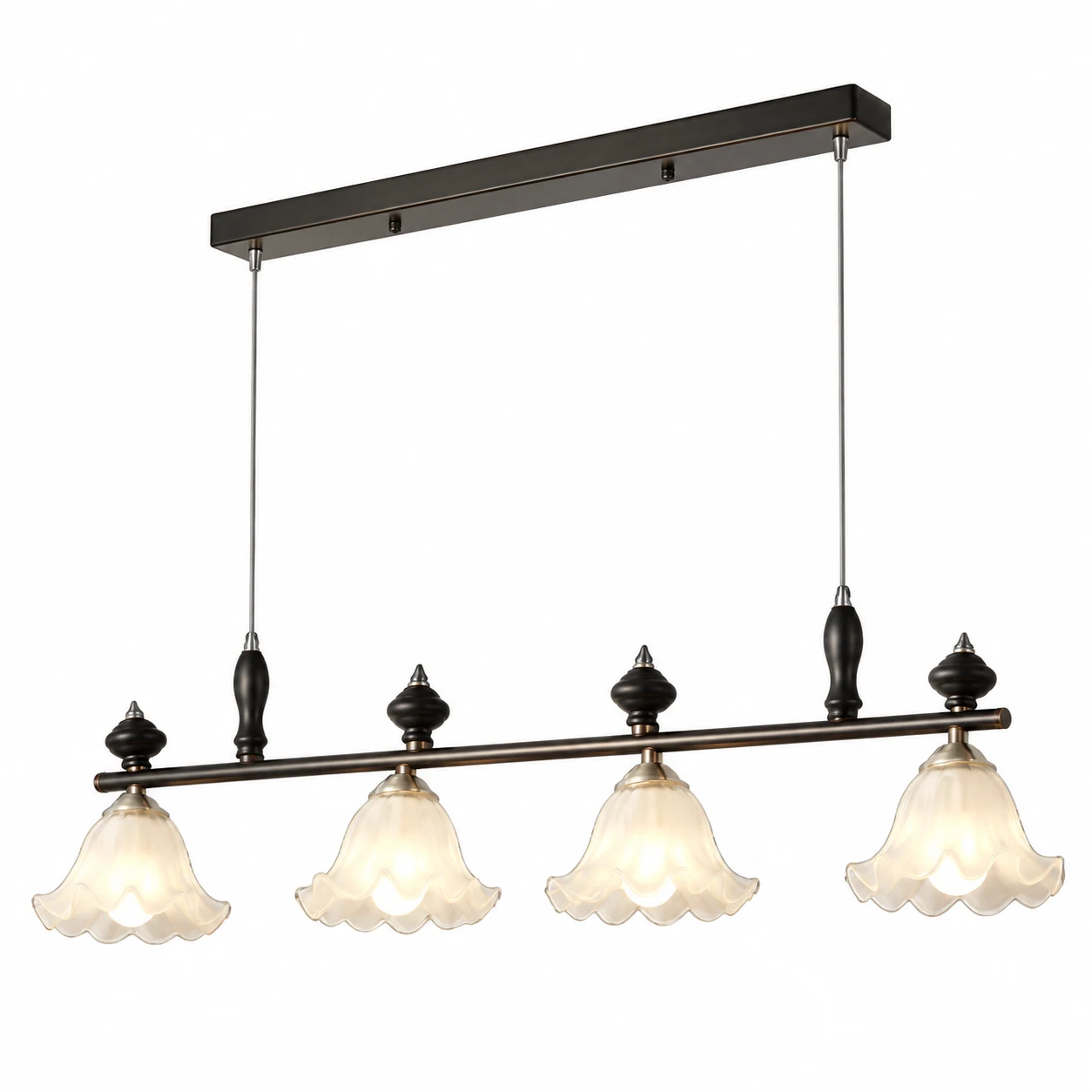 Elara Rustic Branch Wood Chandelier