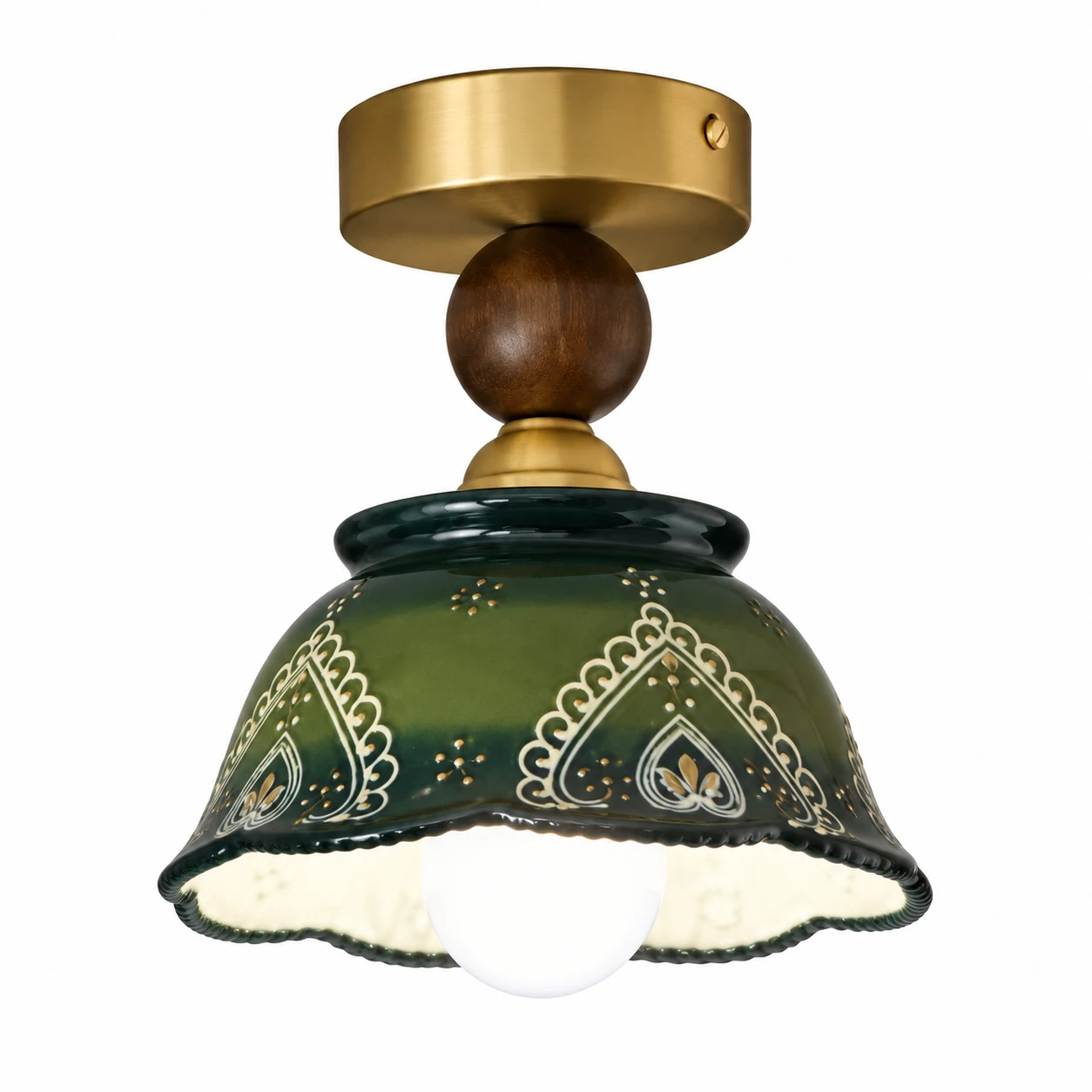 Camille lamp three-color version on white