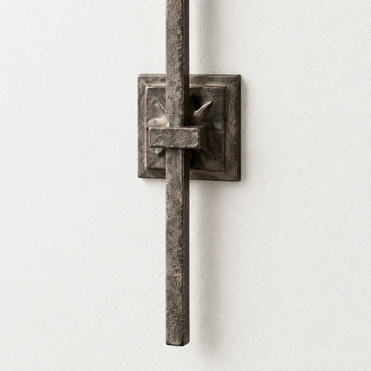 Maeve European 2-Light Iron Wall Sconce — detail