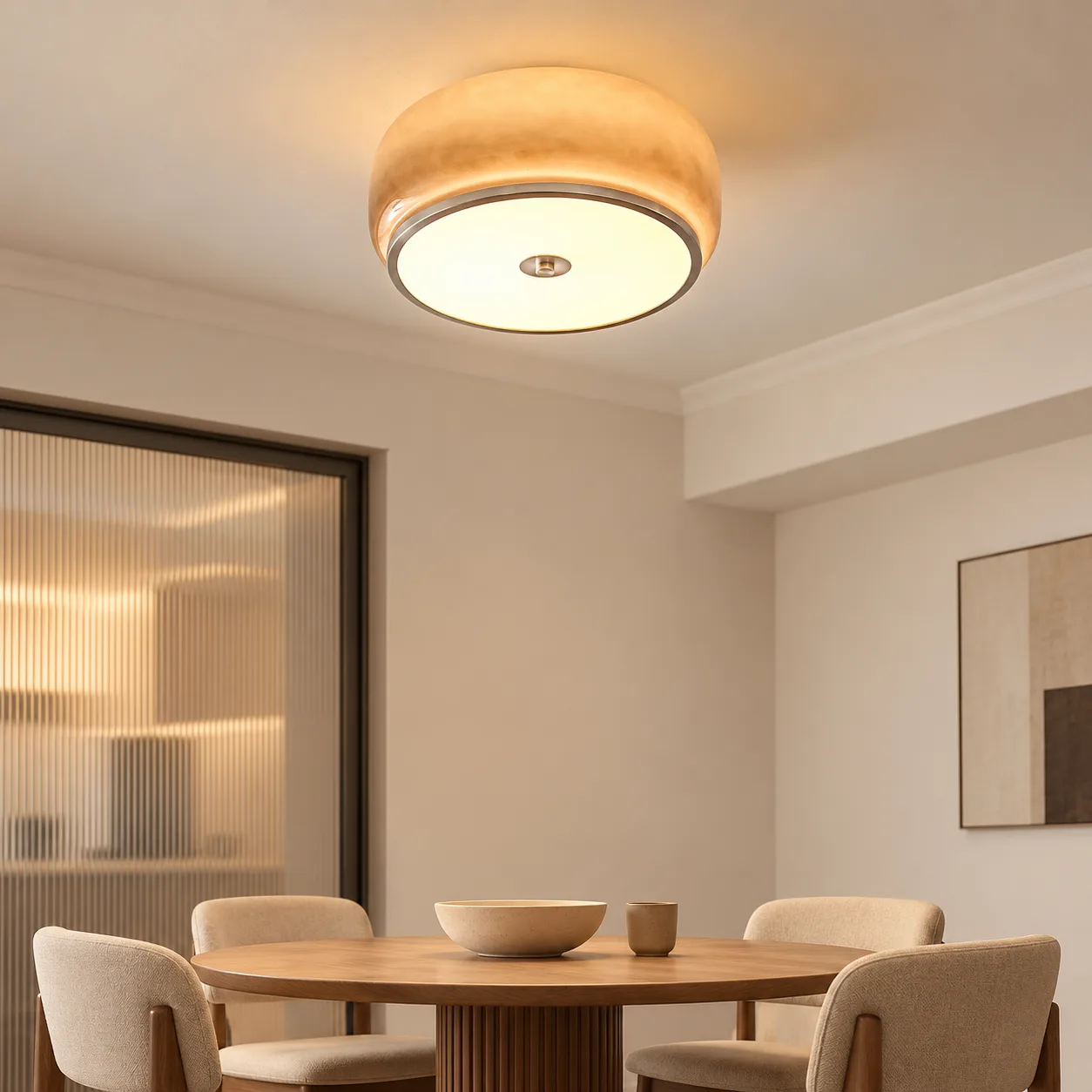Dining room scene