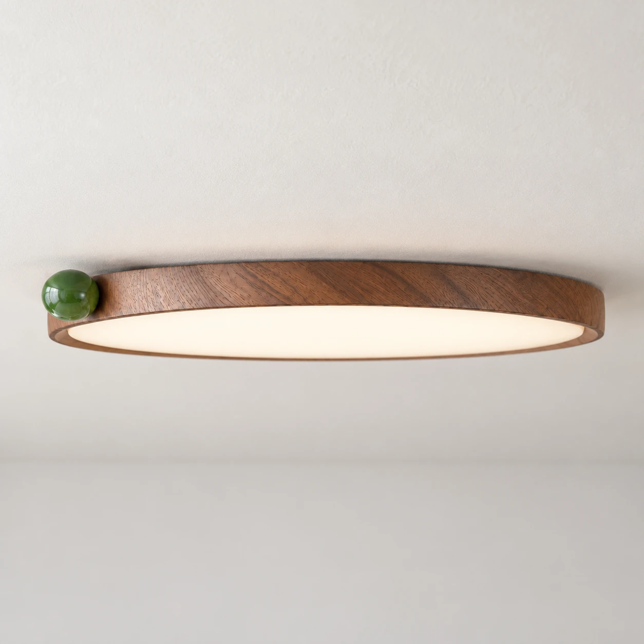 Ultra-thin flush ceiling profile detail