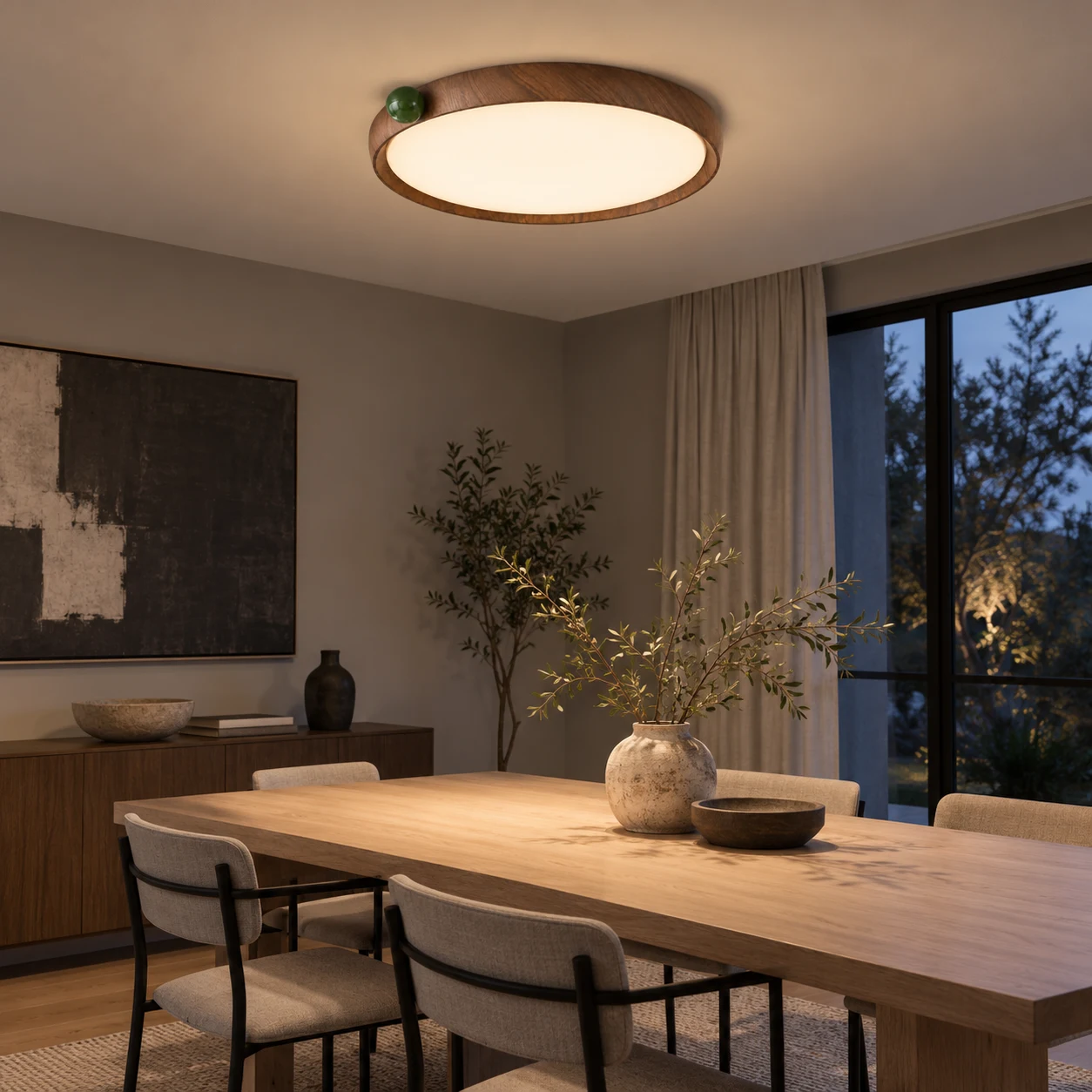 Clara ceiling light over a dining area