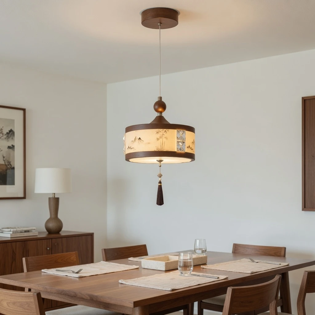 Lina mini pendant in a dining room