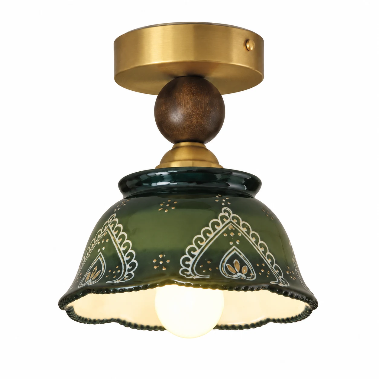 Camille lamp warm-light version on white