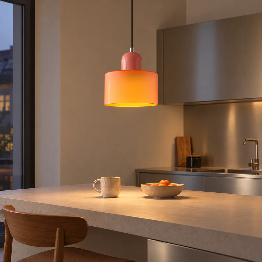 Pink Orange single scene