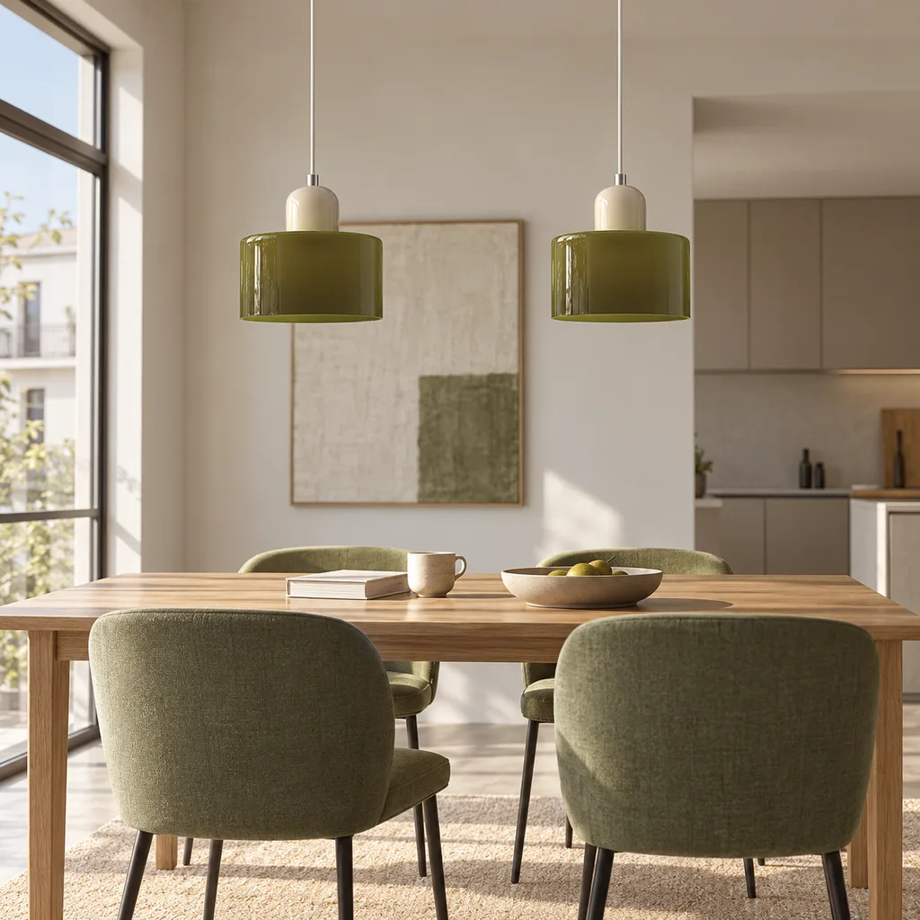 Beige Cedar Green group scene