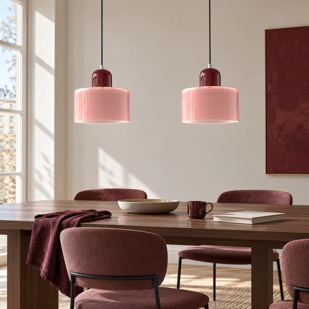 Red Pink group scene