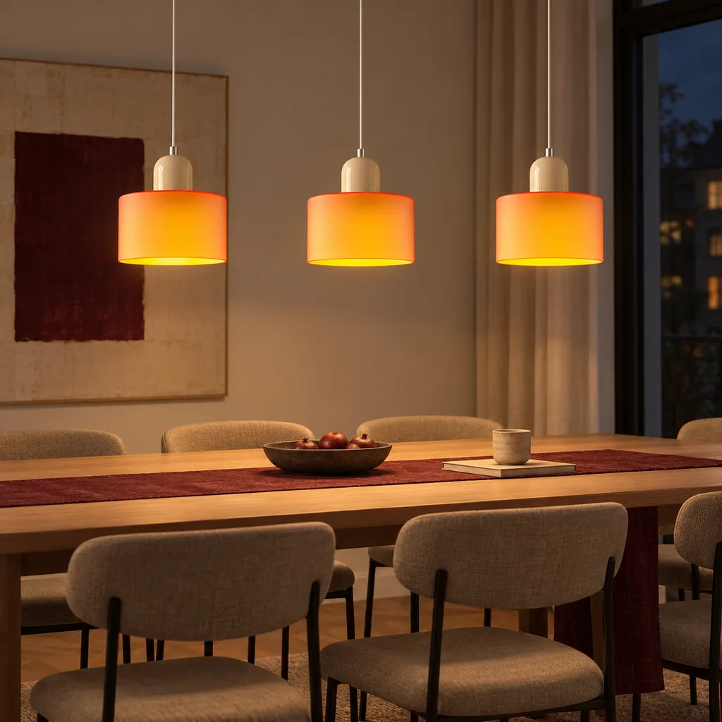 Beige Orange group scene