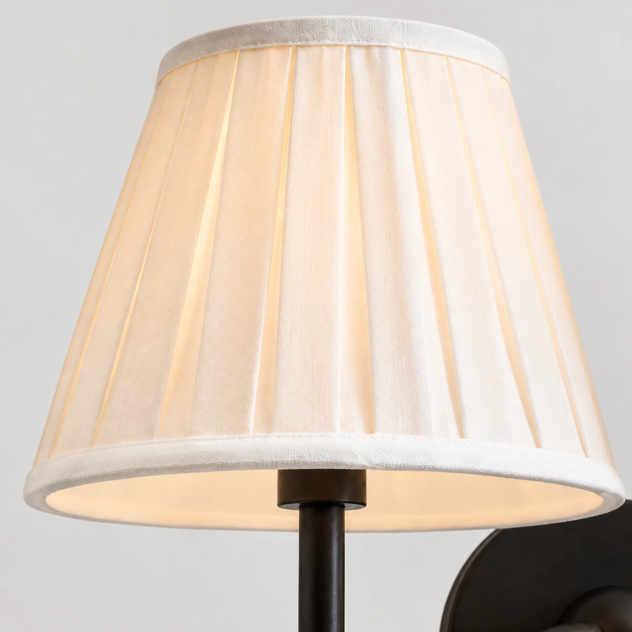 American Rustic Fabric Light detail