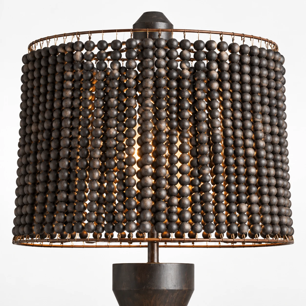 Beaded shade texture
