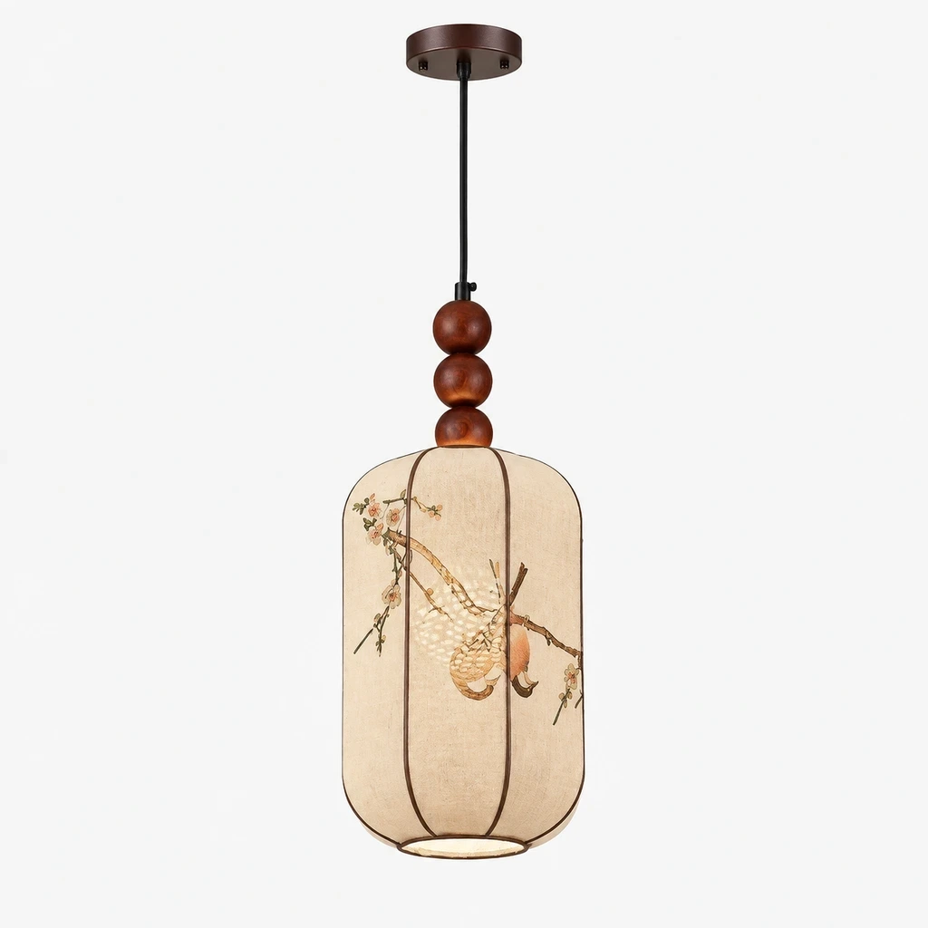 Avery pendant light switched off, applicable to both light color options