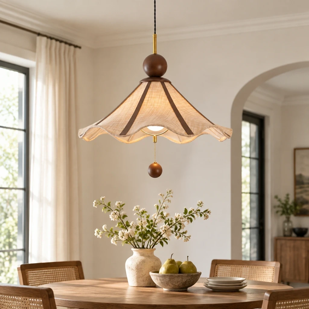Pendant over a dining table