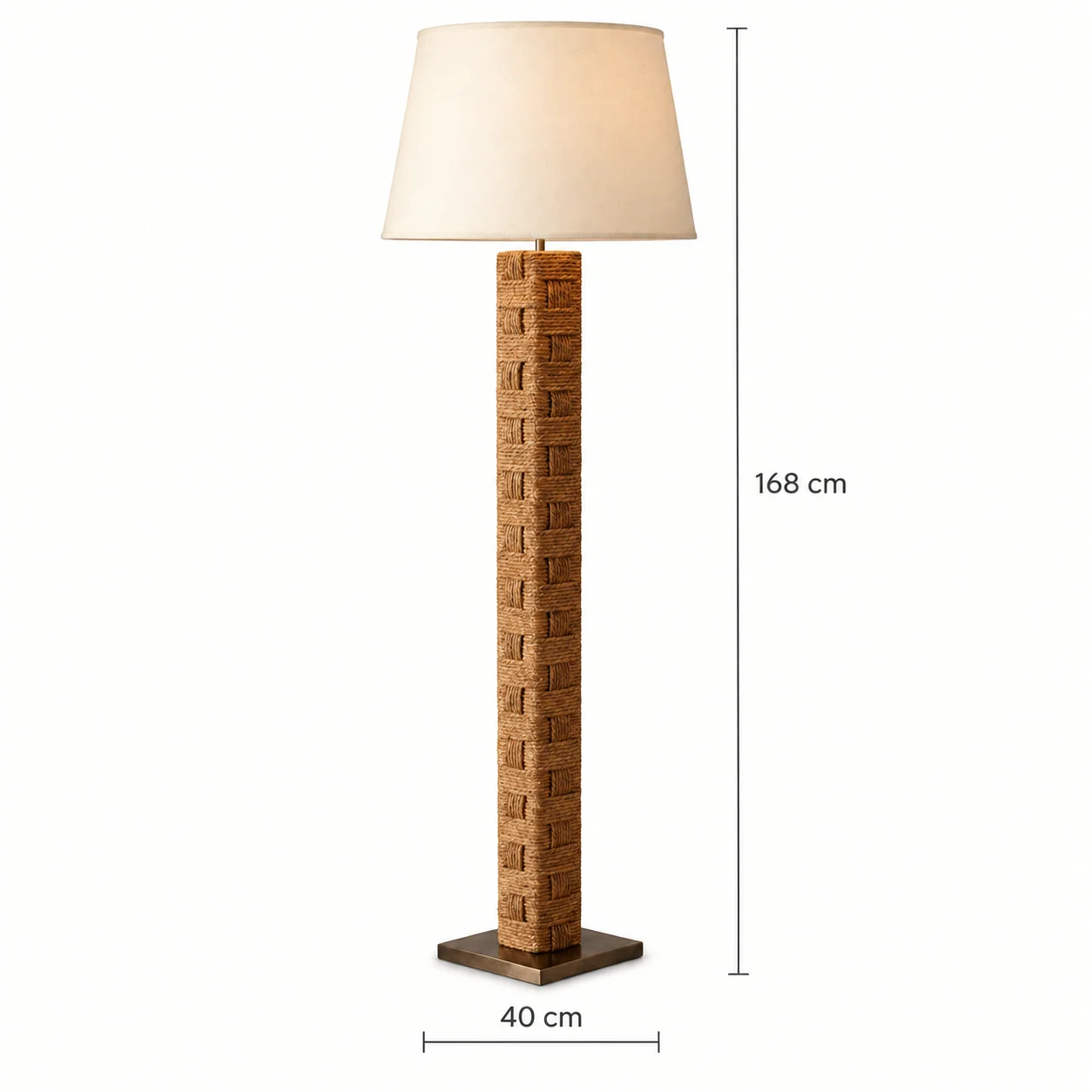 Floor lamp diameter 40 cm and height 168 cm