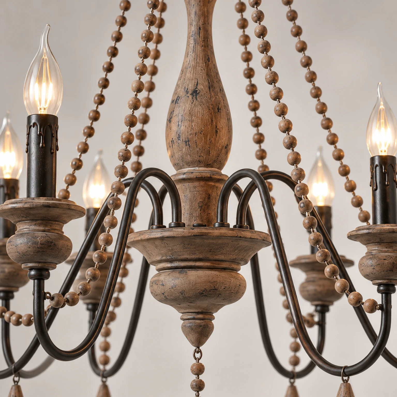 Aged Wood And Iron Finish