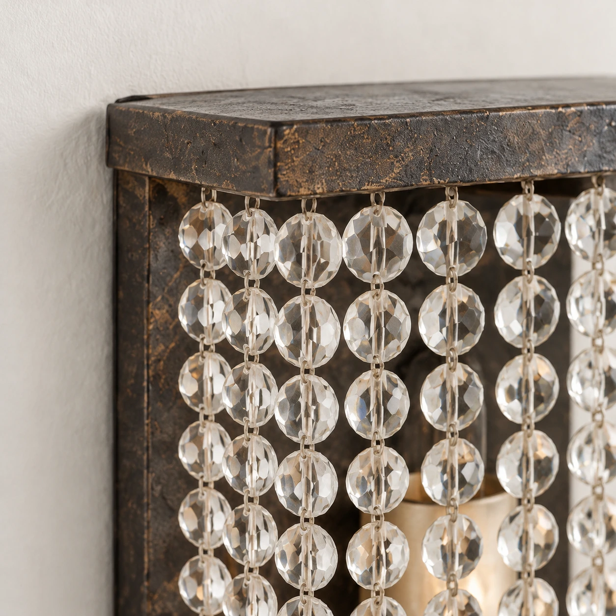 Iron backplate detail