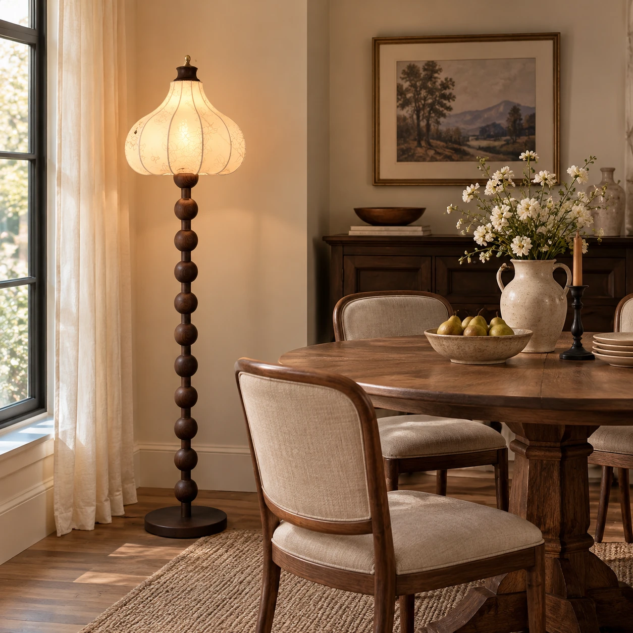 Rowan pendant over dining table