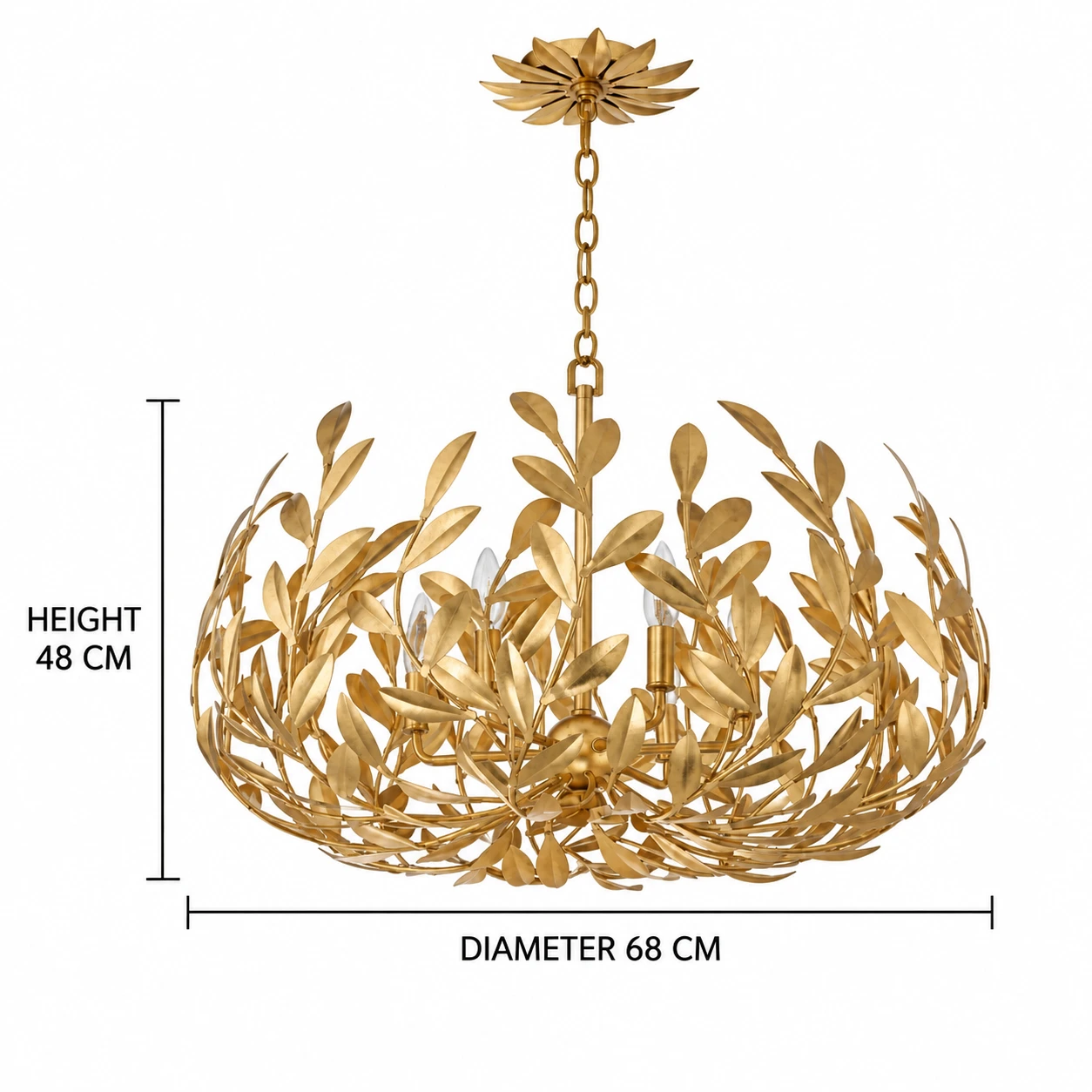 Chandelier dimensions