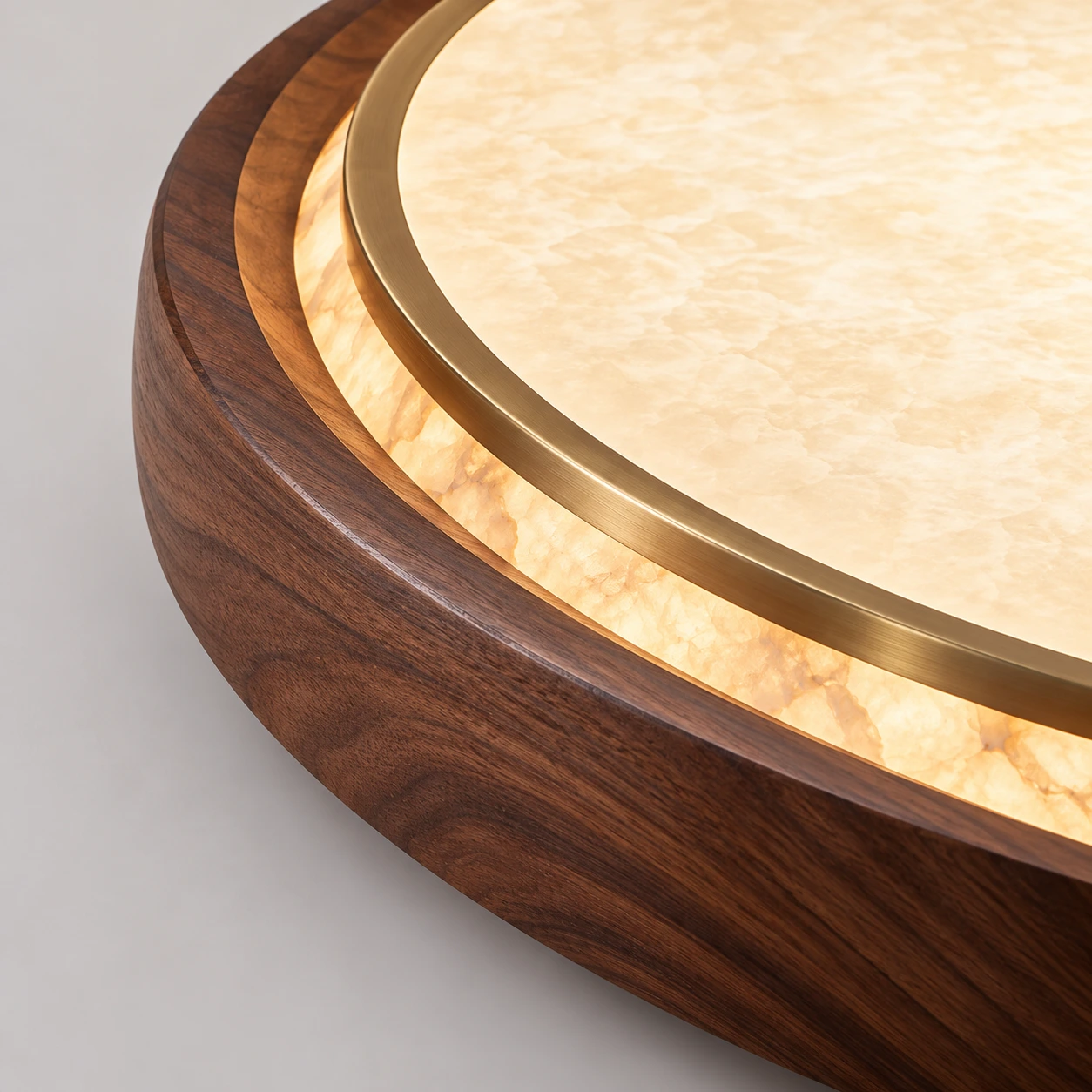 Walnut edge detail